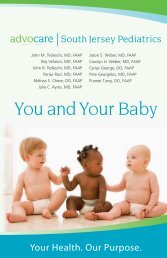 You and Your Baby Booklet - Advocare