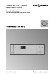 Vitotronic 100 GC1774 KB - Viessmann