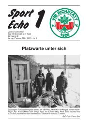 Sport-Echo - VfB