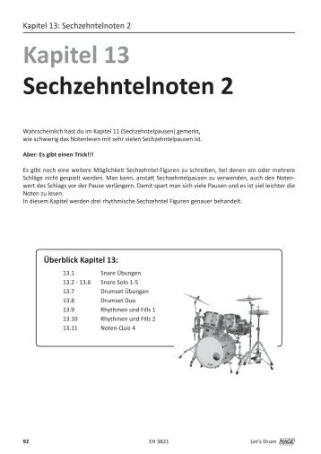 Kapitel 13 Sechzehntelnoten 2