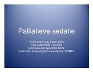 Palliatieve sedatie - Verpleegkundigen & Verzorgenden Nederland