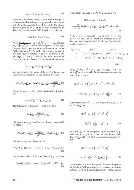 Radio Science Bulletin 325 - June 2008 - URSI