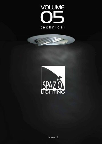 PAGE 1-5 TECHNICAL INFORMATION.FH11 - Spazio Lighting