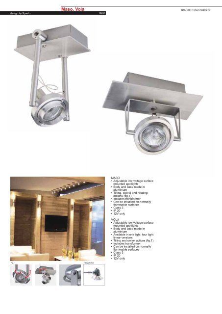 PAGE 1-5 TECHNICAL INFORMATION.FH11 - Spazio Lighting