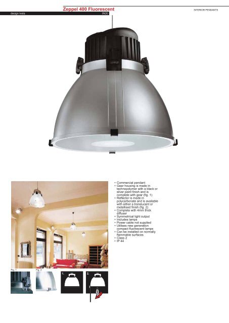 PAGE 1-5 TECHNICAL INFORMATION.FH11 - Spazio Lighting