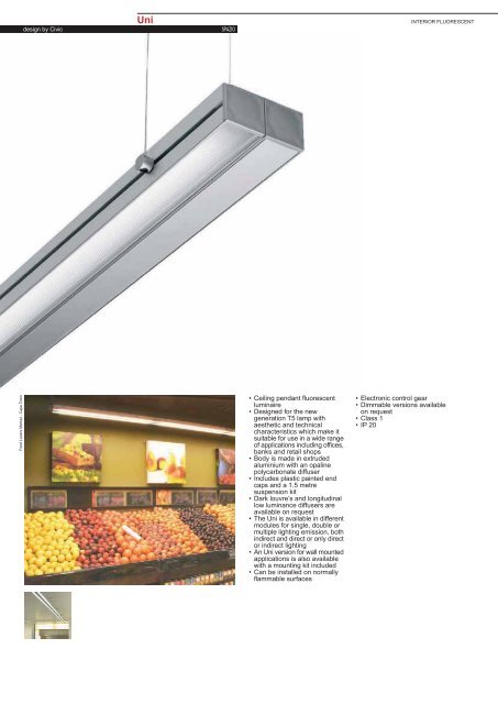 PAGE 1-5 TECHNICAL INFORMATION.FH11 - Spazio Lighting