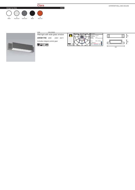 PAGE 1-5 TECHNICAL INFORMATION.FH11 - Spazio Lighting