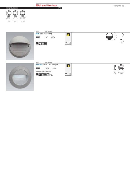 PAGE 1-5 TECHNICAL INFORMATION.FH11 - Spazio Lighting