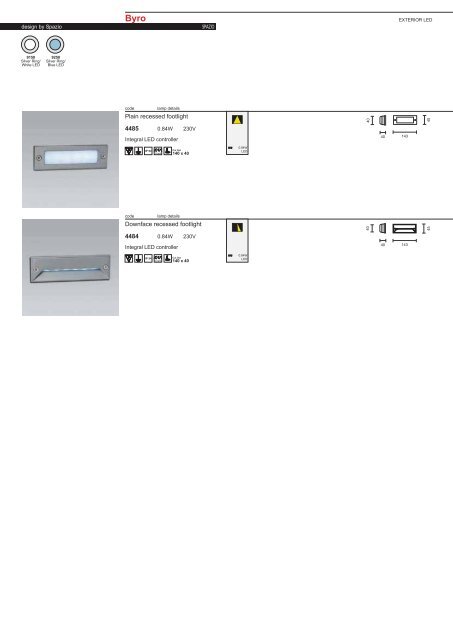 PAGE 1-5 TECHNICAL INFORMATION.FH11 - Spazio Lighting