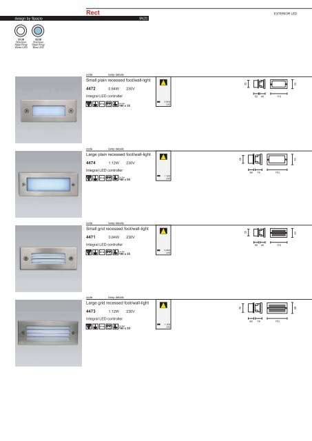 PAGE 1-5 TECHNICAL INFORMATION.FH11 - Spazio Lighting