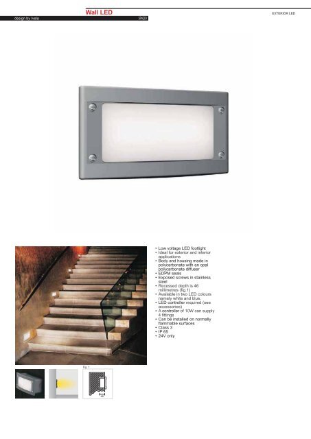 PAGE 1-5 TECHNICAL INFORMATION.FH11 - Spazio Lighting