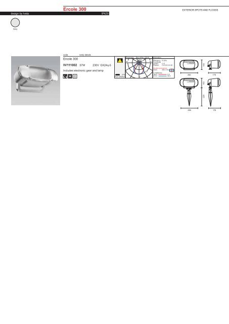 PAGE 1-5 TECHNICAL INFORMATION.FH11 - Spazio Lighting