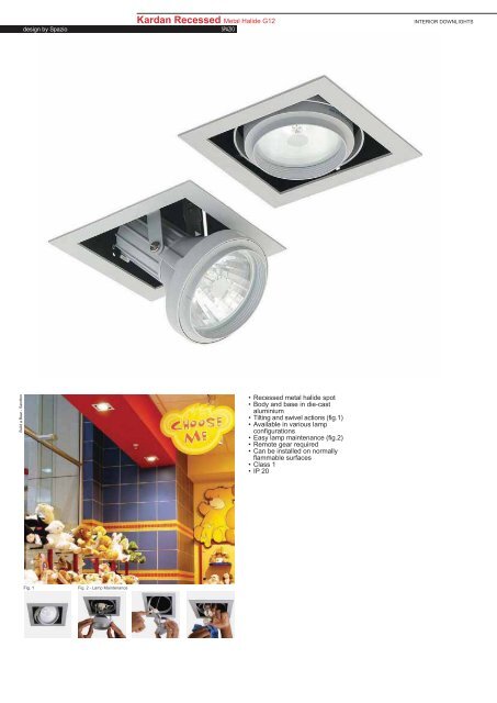 PAGE 1-5 TECHNICAL INFORMATION.FH11 - Spazio Lighting