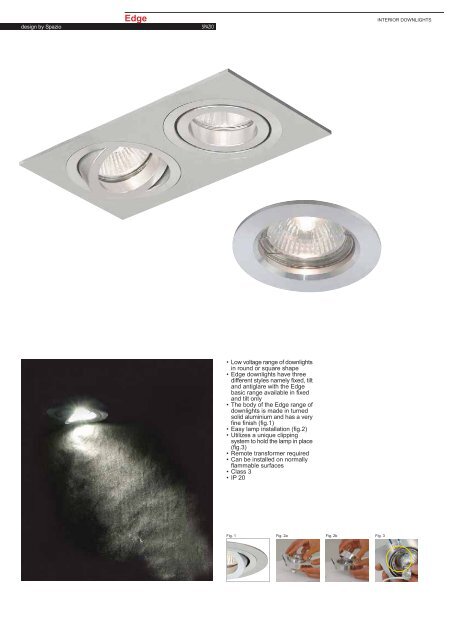 PAGE 1-5 TECHNICAL INFORMATION.FH11 - Spazio Lighting