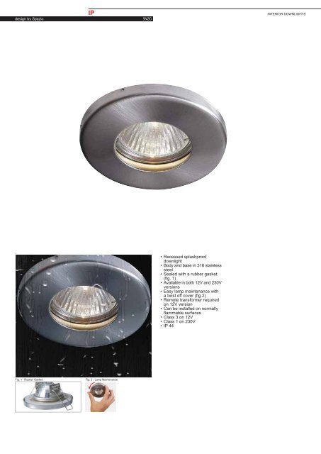 PAGE 1-5 TECHNICAL INFORMATION.FH11 - Spazio Lighting