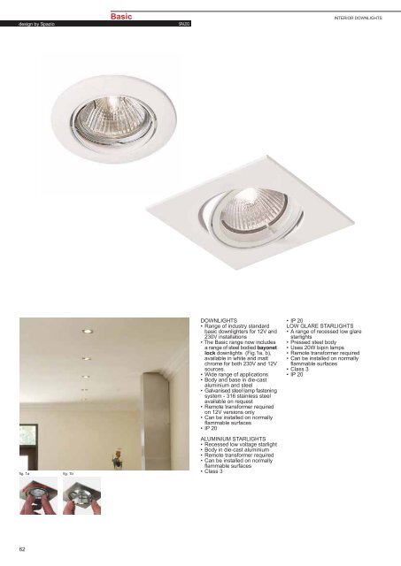 PAGE 1-5 TECHNICAL INFORMATION.FH11 - Spazio Lighting