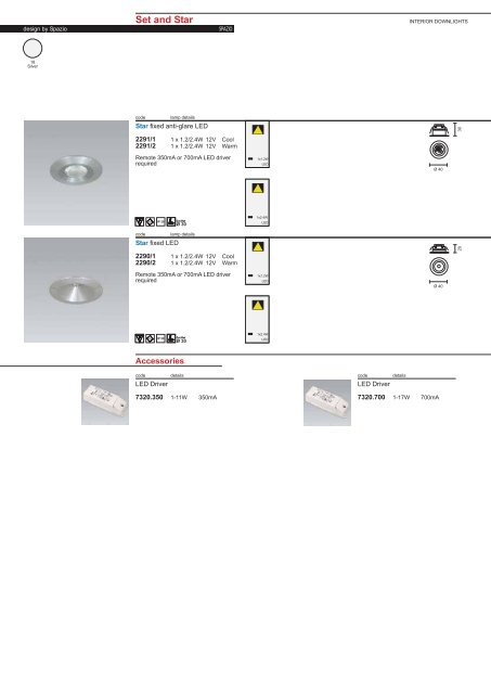 PAGE 1-5 TECHNICAL INFORMATION.FH11 - Spazio Lighting