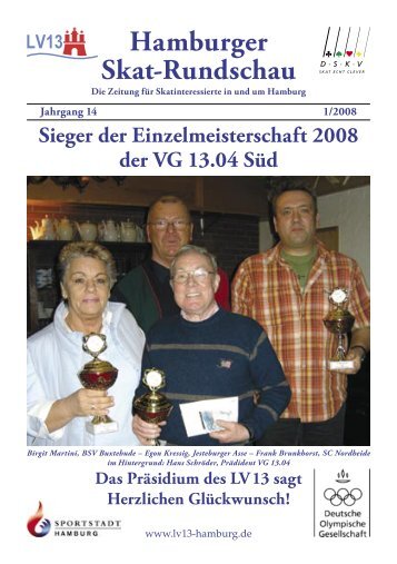 Hamburger Skat-Rundschau - VG 21 - vg21-hamburg