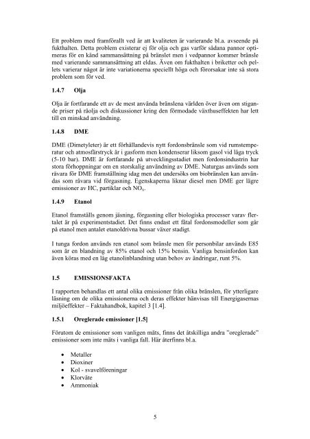 SGC Rapport 116 Hur bra ÃƒÂ¤r energigaser?