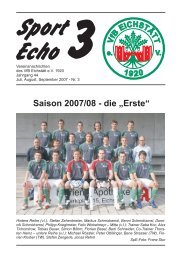 Sport Echo - VfB Eichstätt