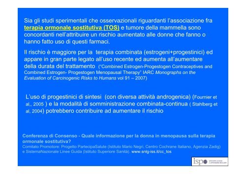 fattori di rischio modificabili per il tumore della mammella