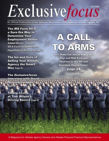 A CALL TO ARMS - National Association of Professional Allstate ...