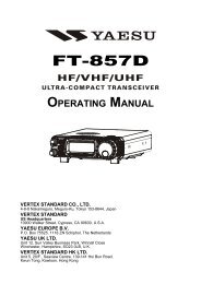 FT-857D OM - Yaesu UK Ltd