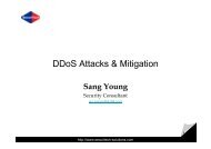 DDoS Attacks & Mitigation