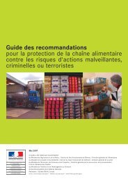 Guide des recommandations pour la protection de la chaîne ...