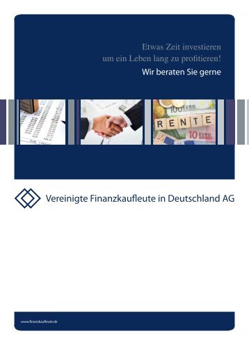 Vereinigte Finanzkaufleute in Deutschland AG