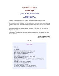 Hạnh Phúc An Lành-Nhẫn Nại - Saddhamma