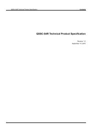 QSSC-S4R Technical Product Specification - CTL