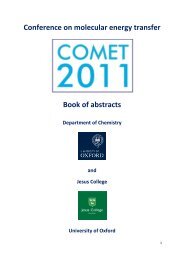 Here - COMET 2011 - University of Oxford