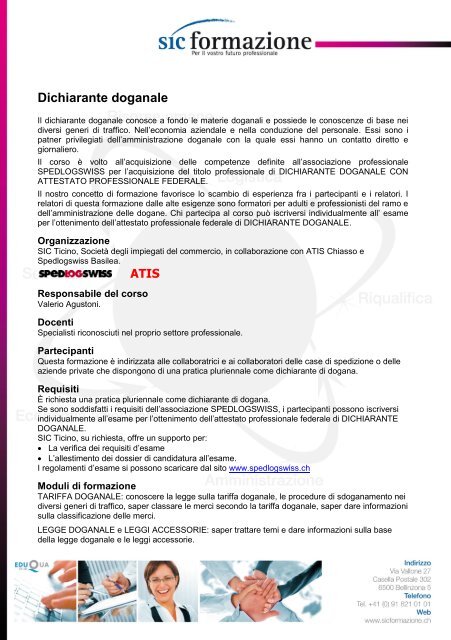 MODULO SDOGANAMENTO SCARICARE