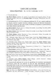 Lista de lucrari -