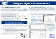 Snelgids digitaal ondertekenen (Adobe X) - Bestuurszaken