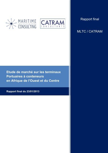 Les terminaux portuaires ÃƒÂ  conteneurs en Afrique Ouest et Centre
