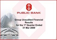 Financial Results: Figures and Charts - Public Bank | PBeBank.com