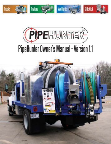 Owners Manual - PipeHunter Equipment