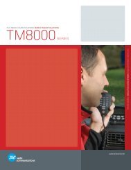 Tait TM8000 series brochure.pdf - Radio And Trunking Distributors ...