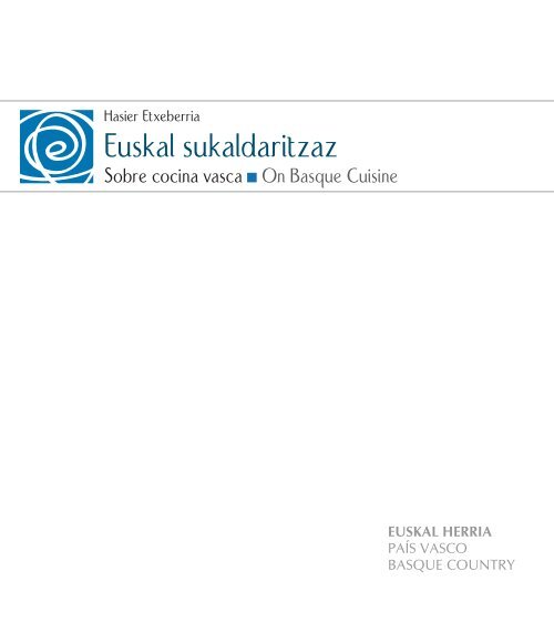 Euskal sukaldaritzaz - Etxepare, Euskal Institutua