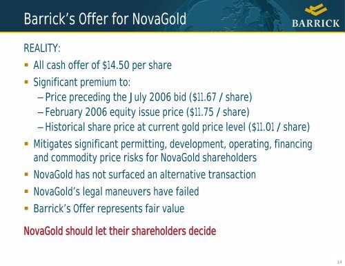 PDF 175 KB - Barrick Gold Corporation