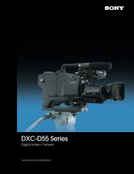 DXC-D55 Series - Arizona MPS