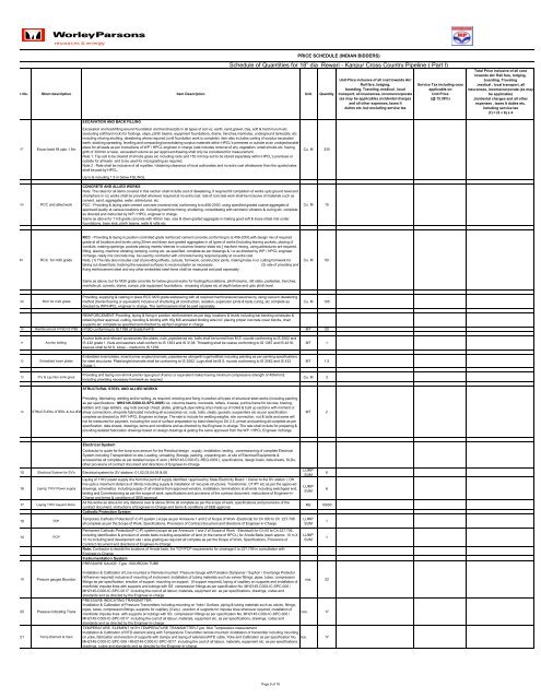 Pipelaying Tender-VOL I - WorleyParsons.com