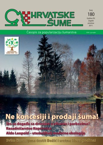 Ne koncesiji i prodaji šuma! - Hrvatske šume