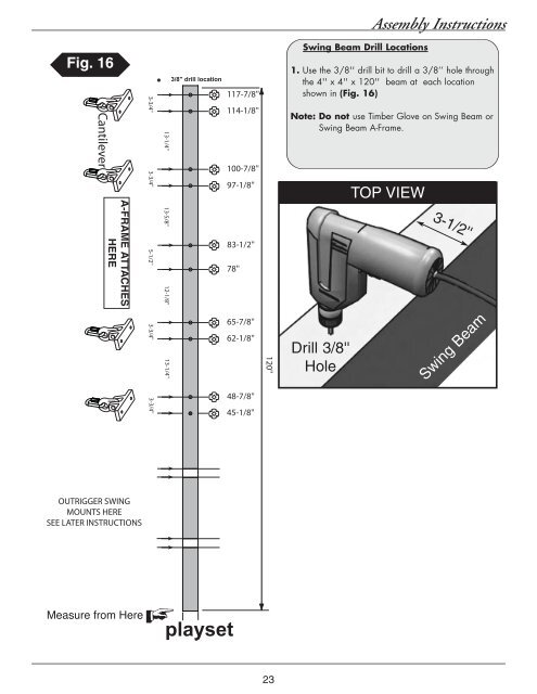 Assembly Instructions - Swing-N-Slide