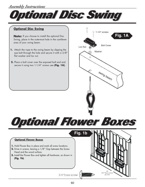 Assembly Instructions - Swing-N-Slide