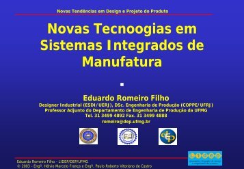 TransparÃªncias - Departamento de Engenharia de ProduÃ§Ã£o - UFMG