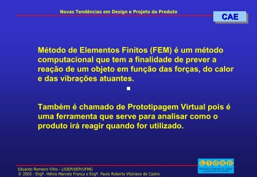 TransparÃªncias - Departamento de Engenharia de ProduÃ§Ã£o - UFMG