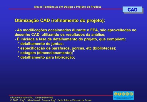 TransparÃªncias - Departamento de Engenharia de ProduÃ§Ã£o - UFMG